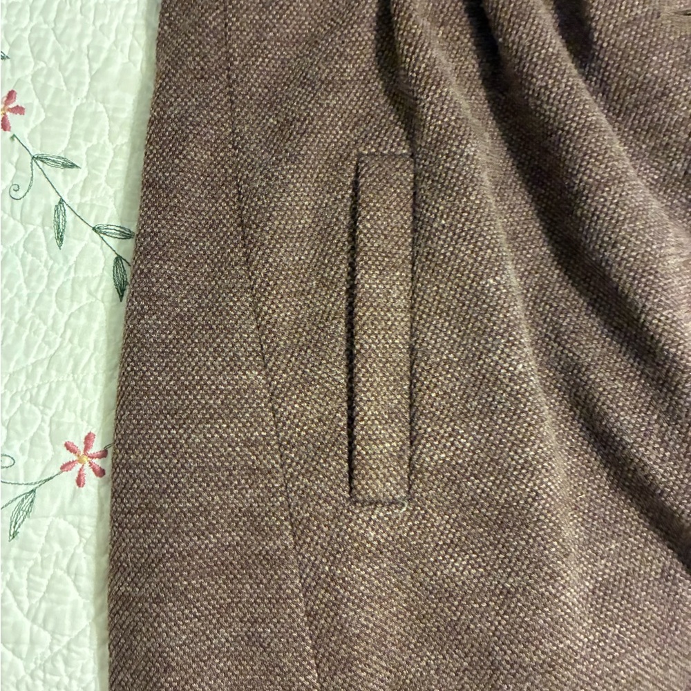 Buffalo David Bitton Brown Coat with patterned lining - Picture 10 of 11